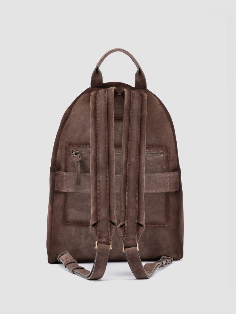 OC PACK 001 - Taupe Suede Backpack