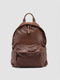 OC PACK 004 - Brown Leather Backpack - thumb image 1,side view