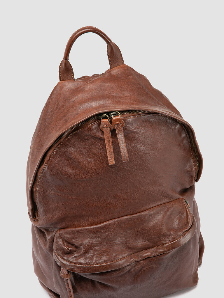 OC PACK 004 - Brown Leather Backpack Officine Creative - 2