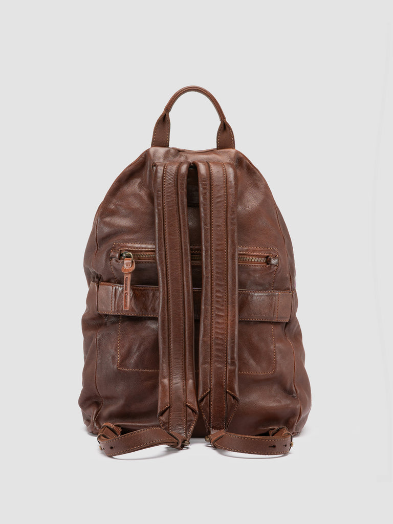 OC PACK 004 - Brown Leather Backpack Officine Creative - 4