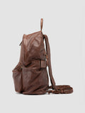 OC PACK 004 - Brown Leather Backpack - thumb image 5,side view