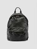 OC PACK 004 - Black Leather Backpack - thumb image 1,side view