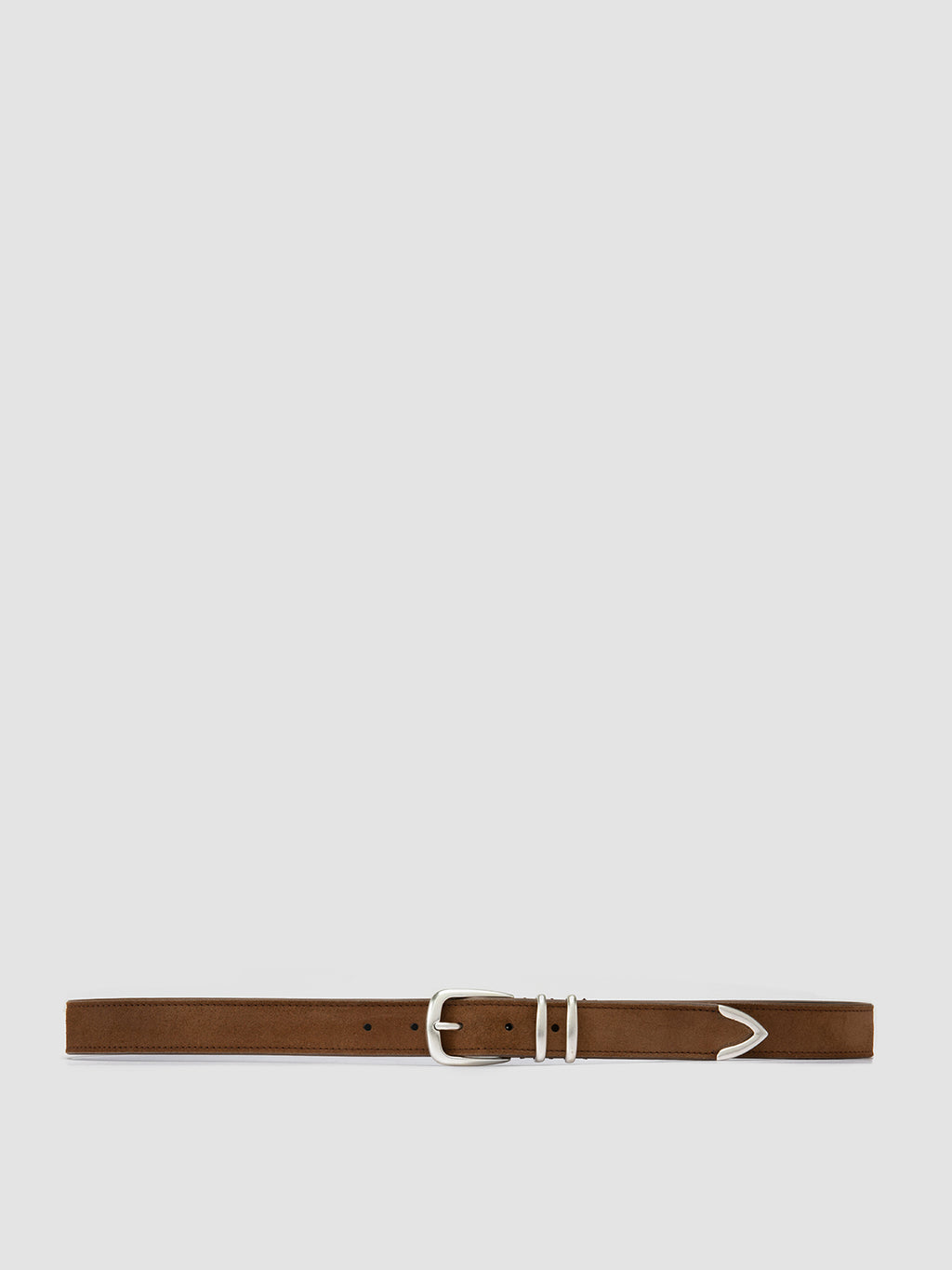 OC STRIP 074 - Brown Suede Belt - image 1,side view