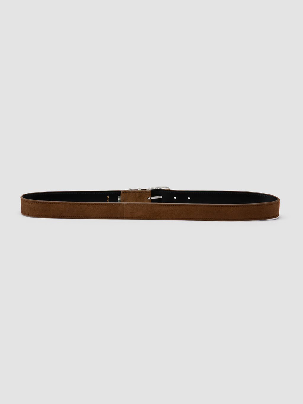 OC STRIP 074 - Brown Suede Belt - image 3,side view
