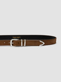 OC STRIP 074 - Brown Suede Belt - thumb image 4,side view