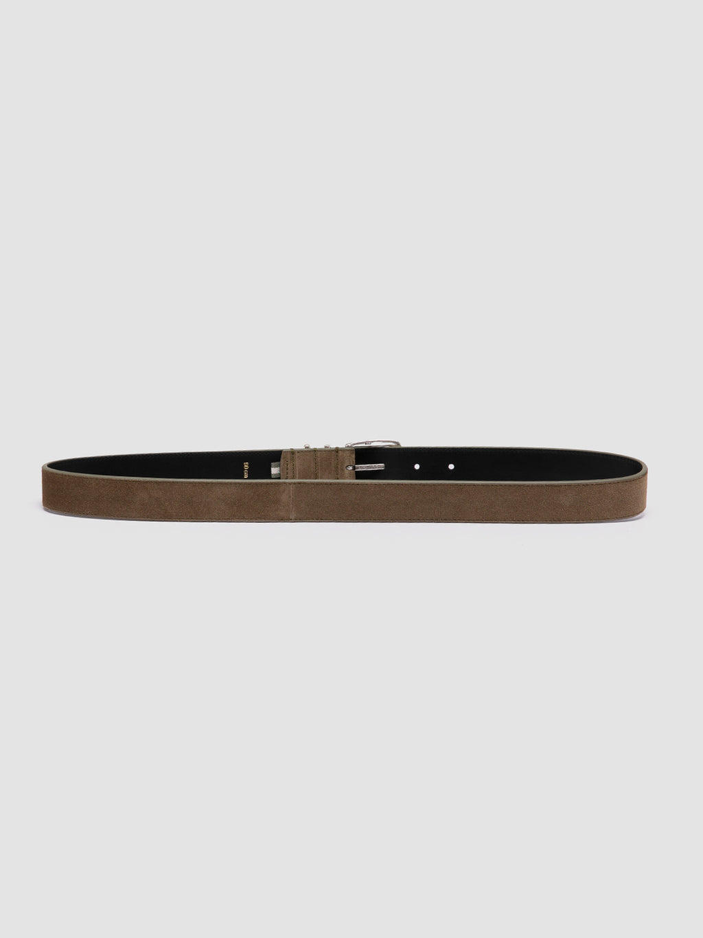 OC STRIP 074 - Taupe Suede Belt - image 3,side view