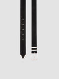 OC STRIP 074 - Black Suede Belt - thumb image 2,side view