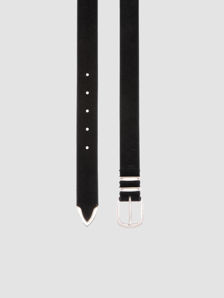OC STRIP 074 - Black Suede Belt Officine Creative - 2