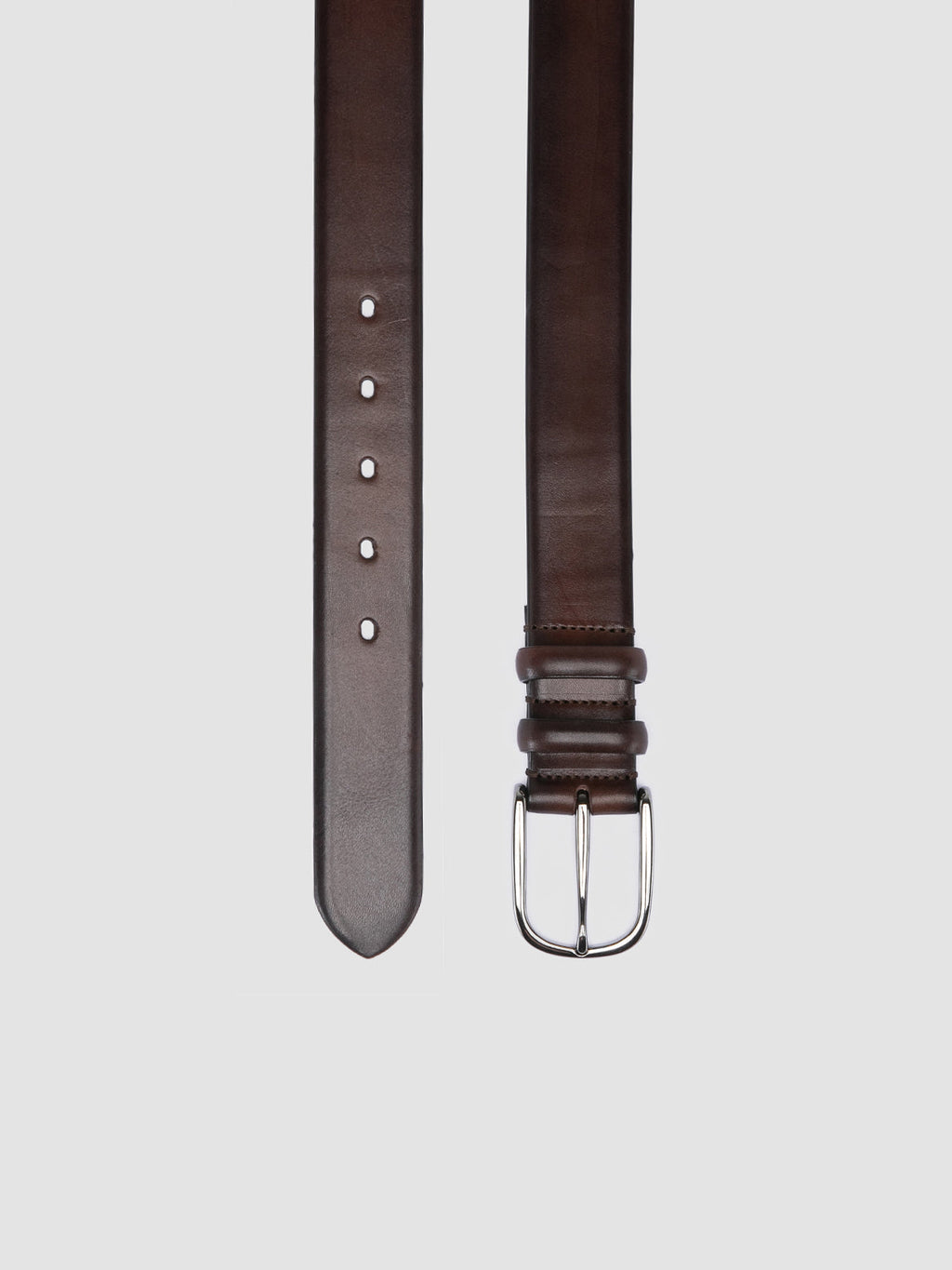 OC STRIP 079 - brauner Ledergürtel - image 2,side view