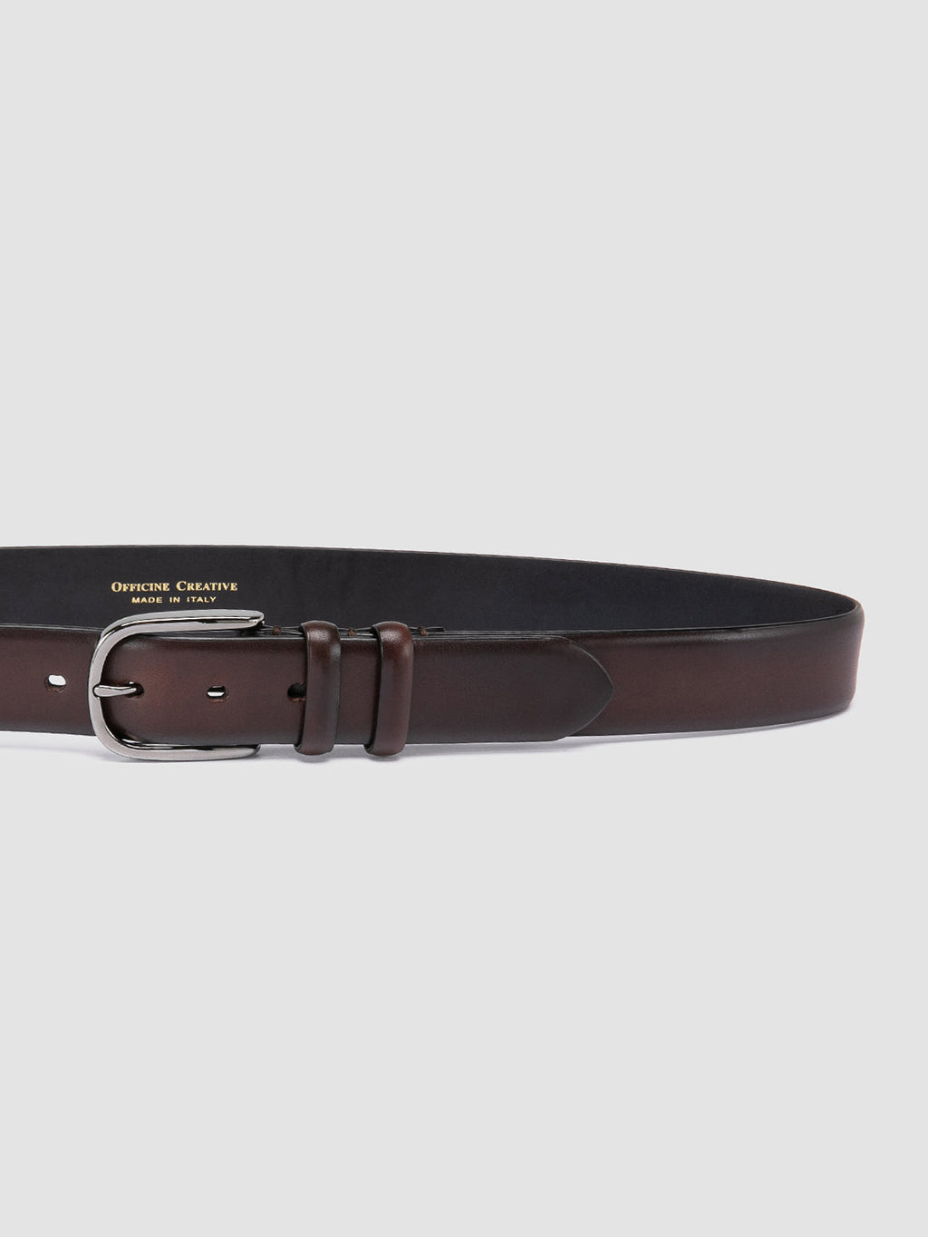 OC STRIP 079 - brauner Ledergürtel - image 4,side view