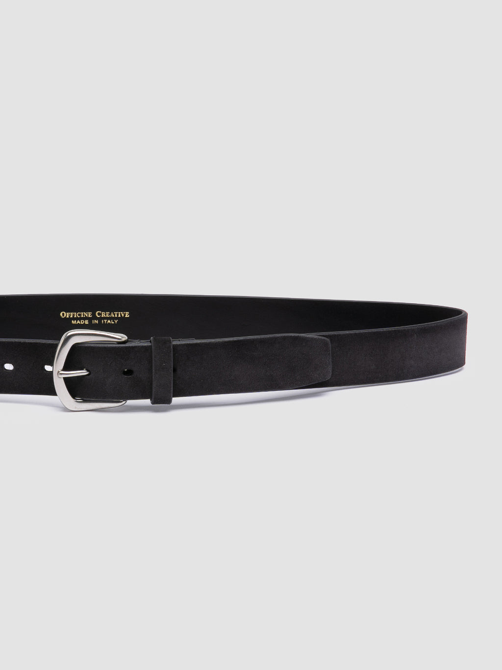 OC STRIP 083 - Grey Suede Belt - image 4,side view