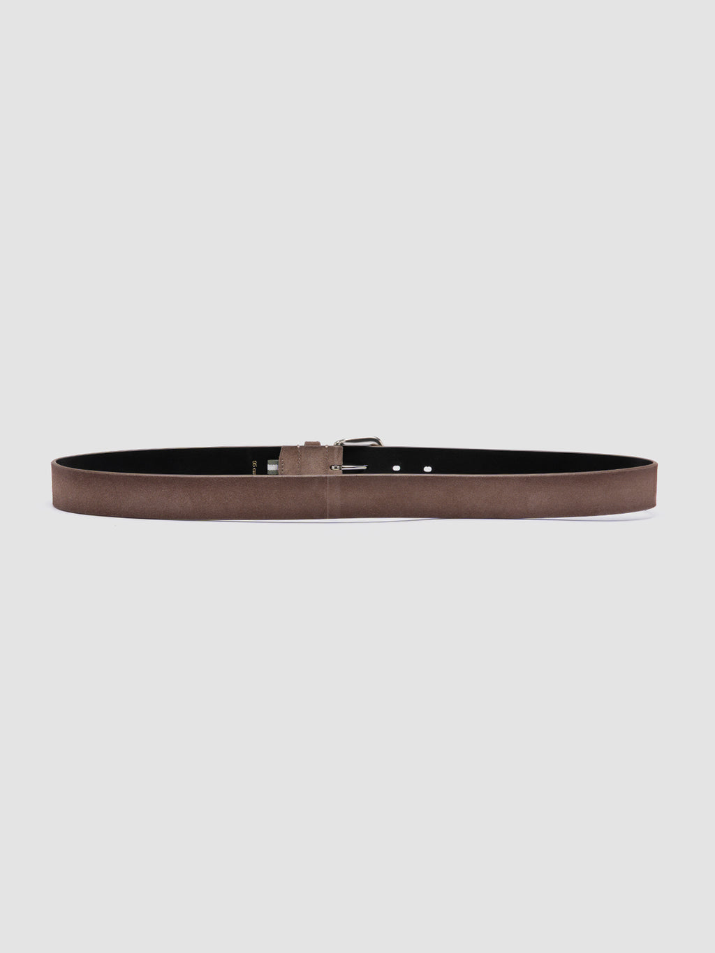 OC STRIP 083 - Taupe Suede Belt - image 3,side view