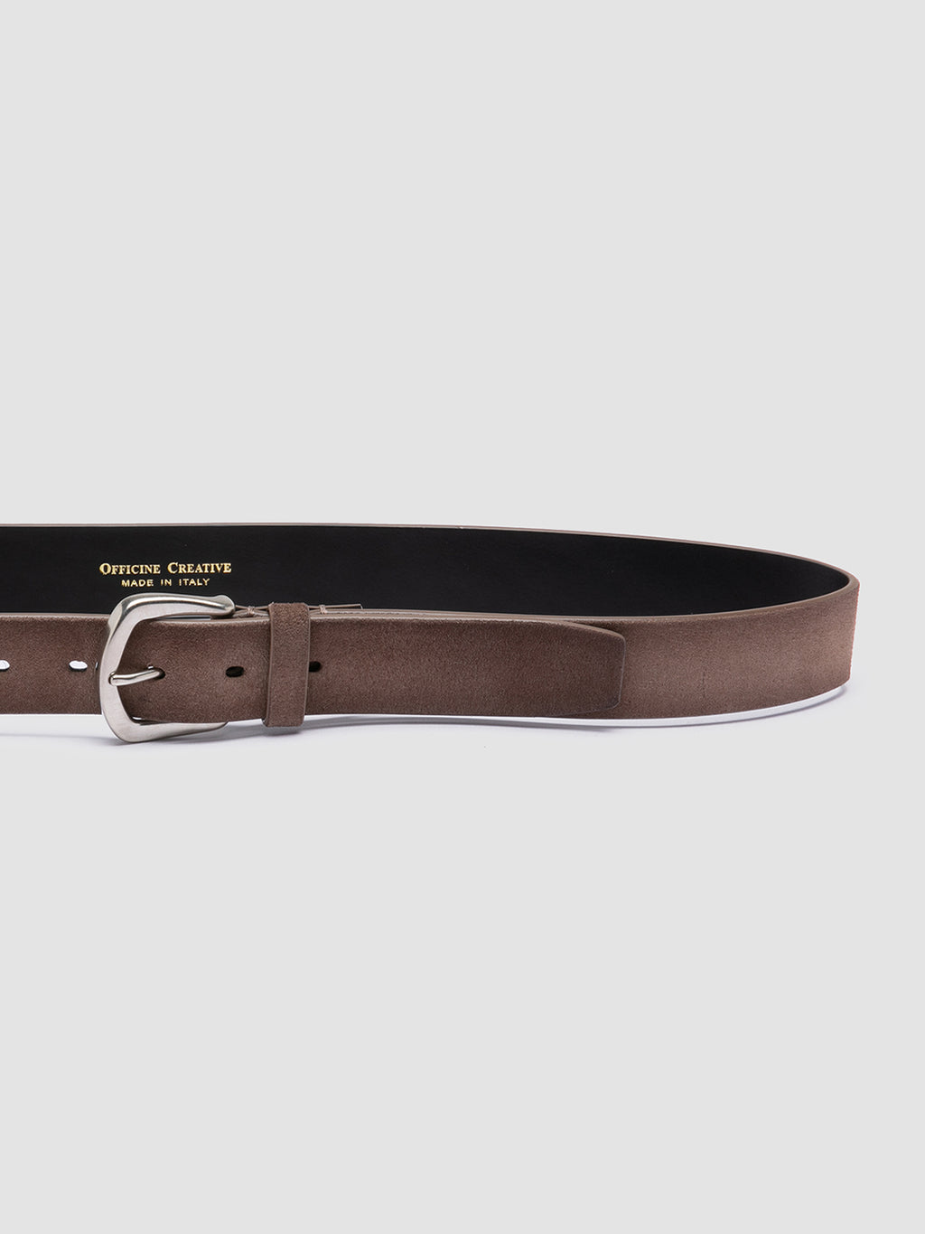 OC STRIP 083 - Taupe Suede Belt - image 4,side view