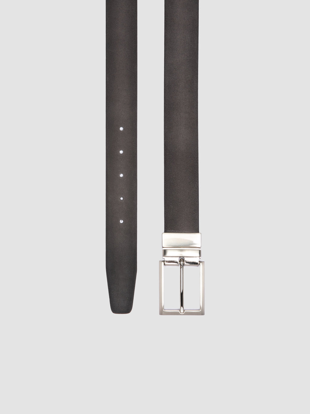 OC STRIP 104 - Black Leather Belt - image 2,side view