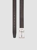 OC STRIP 104 - Black Leather Belt - thumb image 2,side view