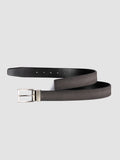 OC STRIP 104 - Black Leather Belt - thumb image 4,side view