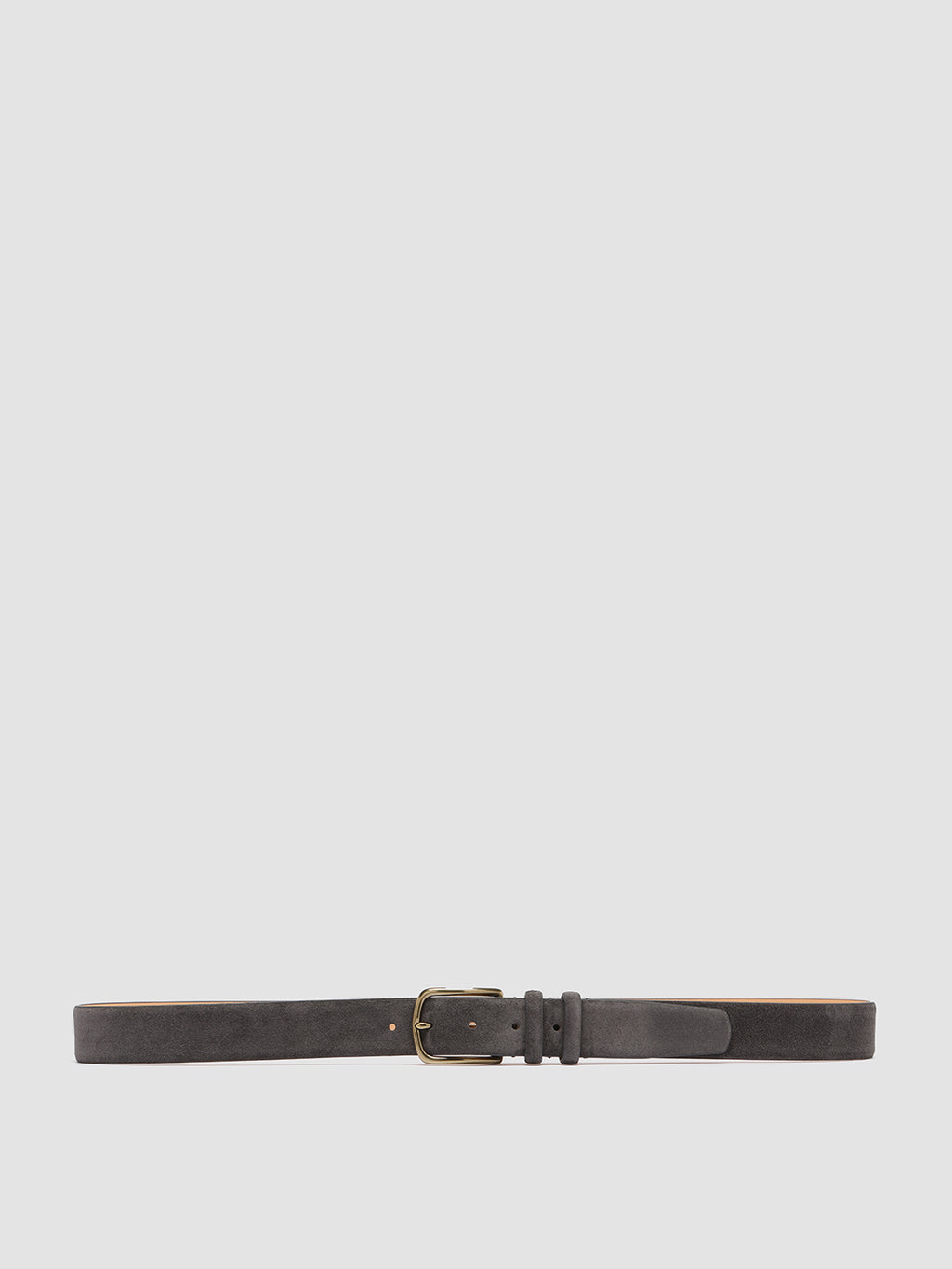 OC STRIP 33 - Grey Suede belt - image 1,side view