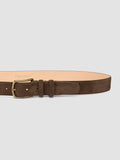 OC STRIP 33 - Taupe Suede belt - thumb image 4,side view