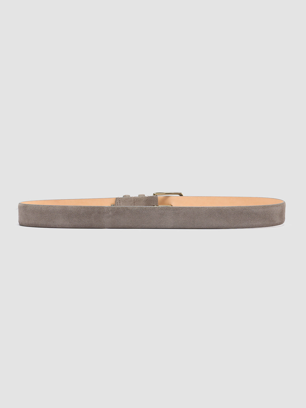 OC STRIP 33 - taupefarbener Wildledergürtel - image 3,side view