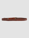 OC STRIP 054 - Tan Leather Belt - thumb image 3,side view