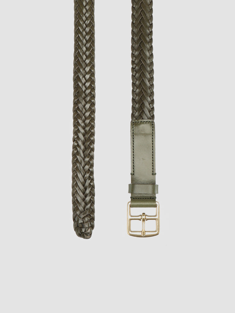 OC STRIP 054 - Green Leather Belt Officine Creative - 2