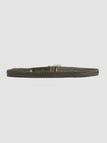 OC STRIP 054 - Green Leather Belt - thumb image 3,side view