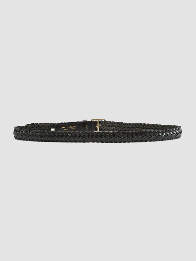 OC STRIP 054 - Black Leather Belt Officine Creative - 3