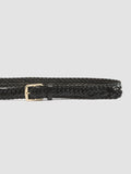 OC STRIP 054 - Black Leather Belt - thumb image 4,side view