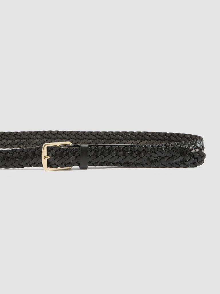 OC STRIP 054 - Black Leather Belt Officine Creative - 4