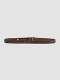 OC STRIP 054 - Brown Leather Belt - thumb image 3,side view