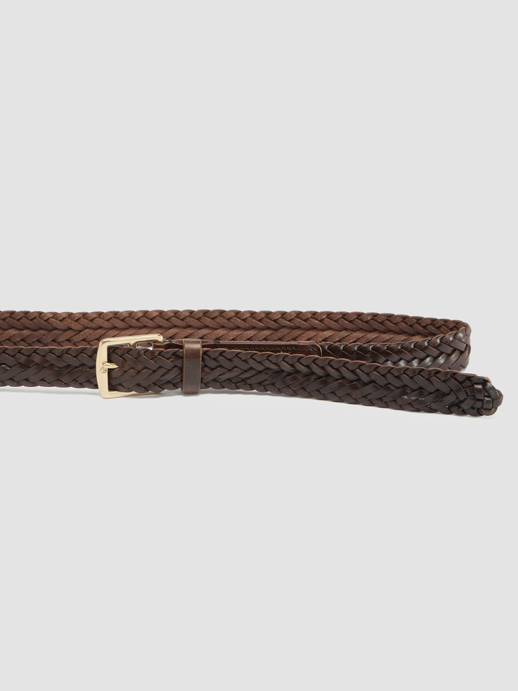 OC STRIP 054 - Brown Leather Belt - image 4,side view