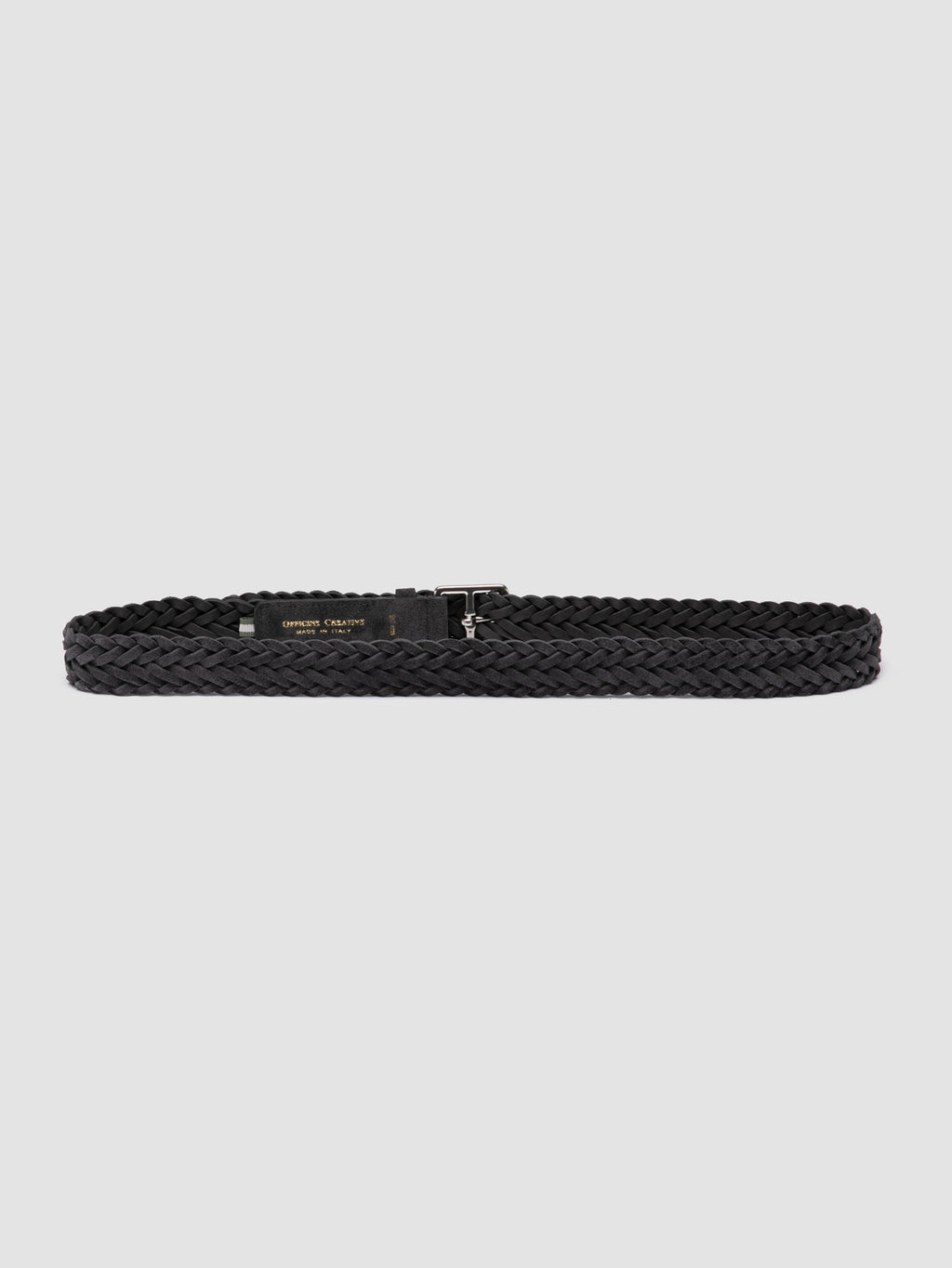 OC STRIP 055 - Grey Suede Belt - image 3,side view