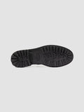 3164 07 - Grey Leather Lace Up Boots - thumb image 5,side view