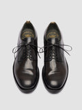 ACADEMIA 001 - Graue Derby-Schuhe aus Leder - thumb image 2,side view