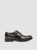 ACADEMIA 001 - Schwarze Derby-Schuhe aus Leder - thumb image 1,side view