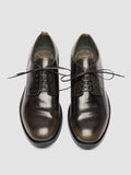 ACADEMIA 001 - Schwarze Derby-Schuhe aus Leder - thumb image 2,side view