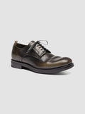 ACADEMIA 001 - Schwarze Derby-Schuhe aus Leder - thumb image 3,side view