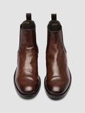 ACADEMIA 002 - Brown Leather Chelsea Boots - thumb image 2,side view