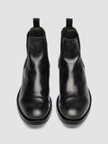 ACADEMIA 002 - Schwarze Chelsea-Stiefel aus Leder - thumb image 2,side view
