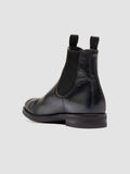 ACADEMIA 002 - Schwarze Chelsea-Stiefel aus Leder - thumb image 4,side view