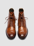 ACADEMIA 003 - Braune Schnürstiefel aus Leder - thumb image 2,side view