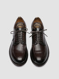 ADMIRAL 013 - Brown Leather Derby Shoes - thumb image 2,side view
