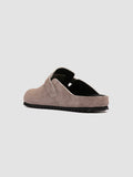 AGORÀ 012 - Grey Suede Mule Sandals - thumb image 4,side view