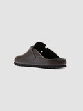 AGORÀ 012 - Brown Leather Mule Sandals - thumb image 4,side view