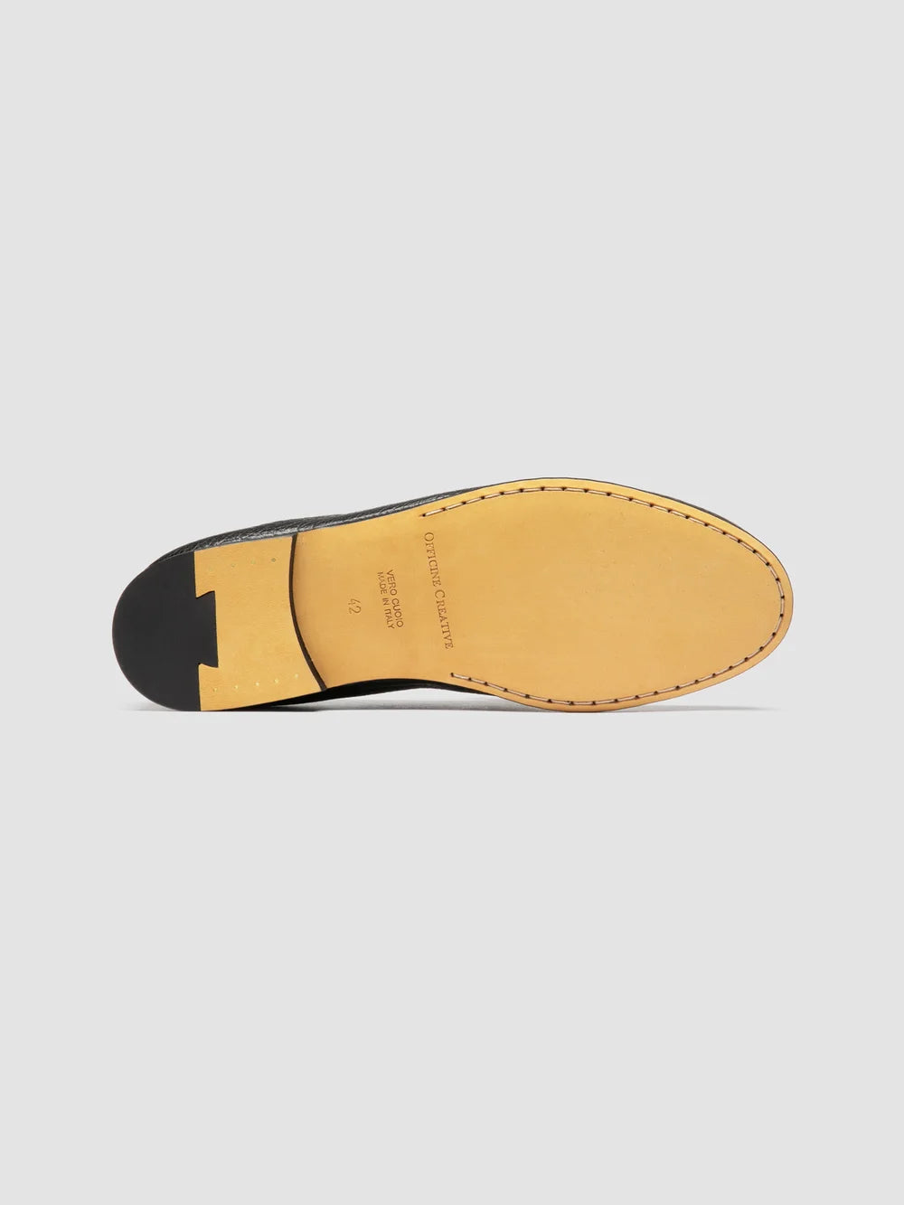 AIRTO 018 Schwarze Lederloafer - image 5,side view