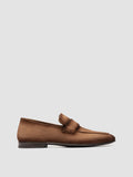 AIRTO RUBBER 001 - Brown Leather Penny Loafers - thumb image 1,side view