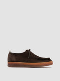AMBRIE 003 - Braune Derby-Schuhe aus Wildleder - thumb image 1,side view