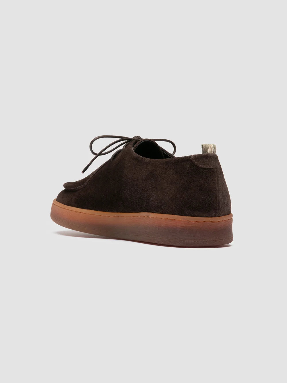 AMBRIE 003 - Braune Derby-Schuhe aus Wildleder - image 4,side view