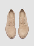 ARCHIVE 500 - Beige Suede Derby Shoes - thumb image 2,side view