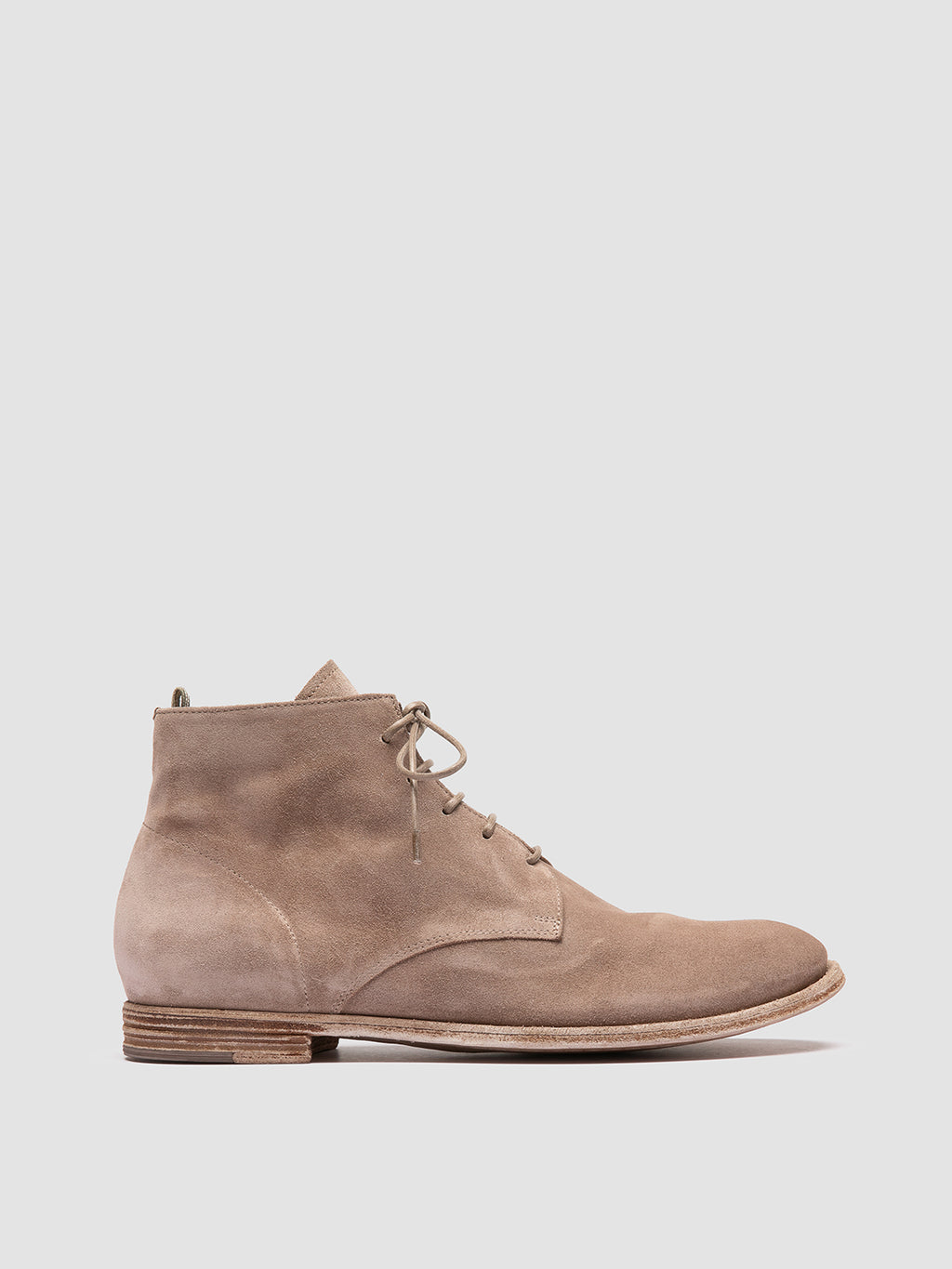 ARCHIVE 513 - beige Wildleder-Schnürstiefel - image 1,side view